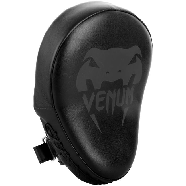 Venum Light Focus Mitts - Hand pads - Black/Black (PER PAAR)