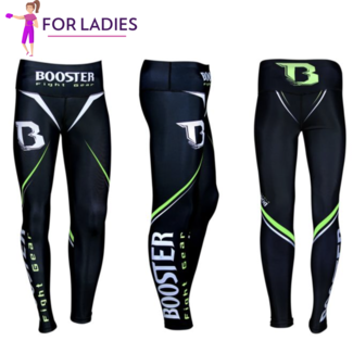 Booster Fightgear Booster - Challenge - Legging - Compressie broek voor dames - geel