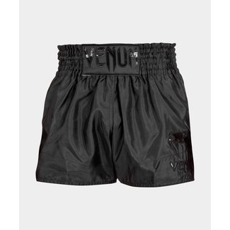 Venum MUAY THAI SHORTS CLASSIC - ZWART/ZWART