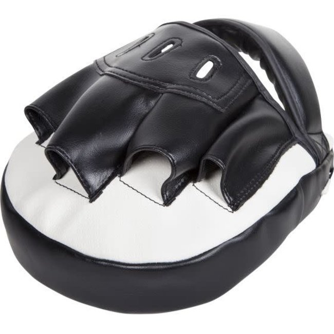 Venum Light Focus Mitts - Hand pads - WIT/ZWART (PER PAAR)