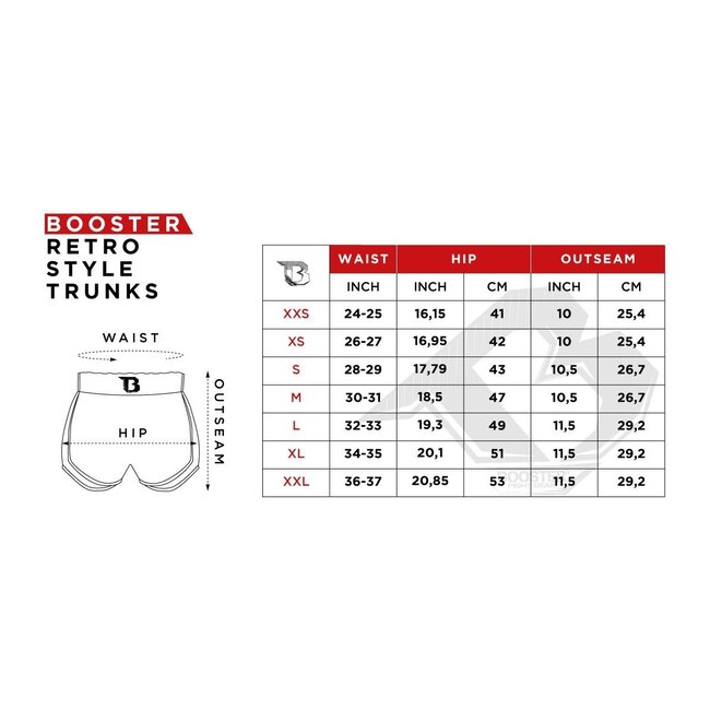 Booster Fightgear BOOSTER - SHORT - RETRO SLUGGER 3