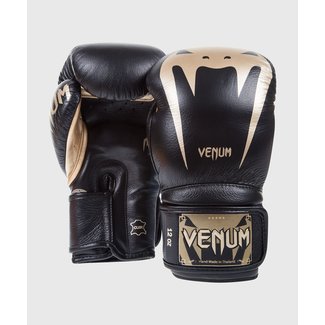 Venum GIANT 3.0 - BOKSHANDSCHOENEN - NAPPA LEATHER - BLACK/GOLD