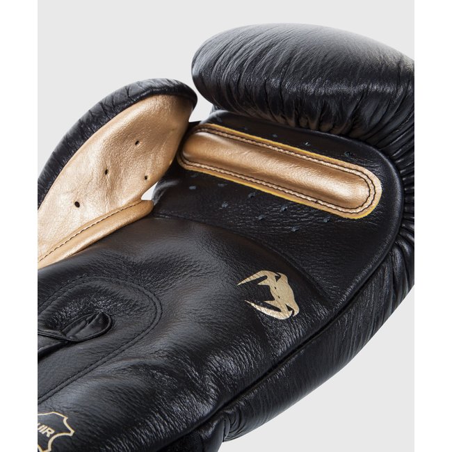 Venum GIANT 3.0 - BOKSHANDSCHOENEN - NAPPA LEATHER - BLACK/GOLD
