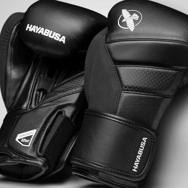 Hayabusa T3 – Zwarte Bokshandschoenen