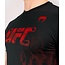 Venum UFC - AUTHENTIC FIGHT WEEK T-SHIRT - ZWART/ROOD