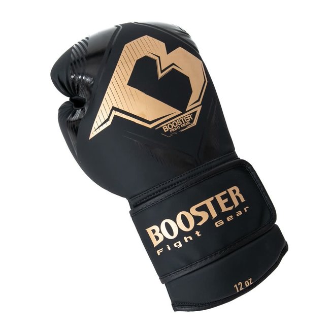 Booster Fightgear bokshandschoenen - BANGKOK SERIES 1 - ZWART/GOUD