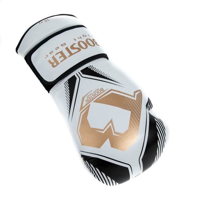 Booster Fightgear bokshandschoenen - BANGKOK SERIES 2 - Wit/Zwart/Goud