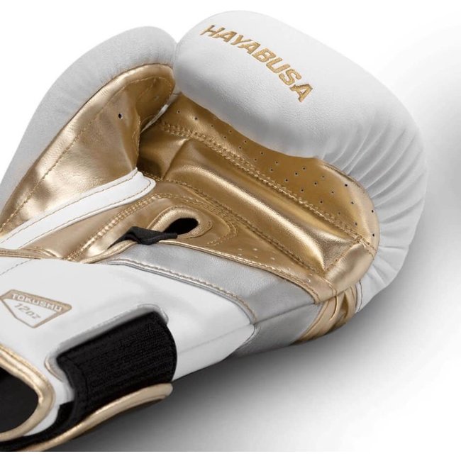 Hayabusa Bokshandschoenen - t3 - White / Gold