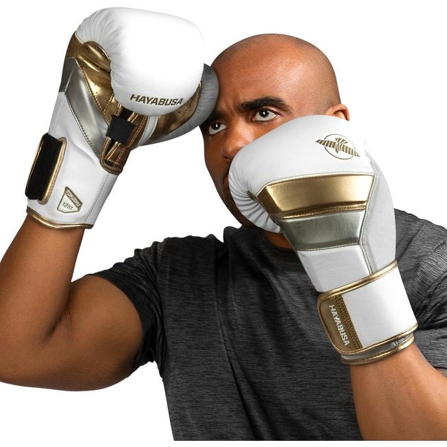 Hayabusa Bokshandschoenen - t3 - White / Gold