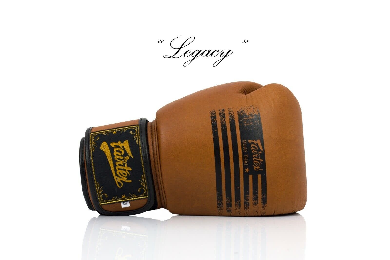 Fairtex (kick)bokshandschoenen Brown Legacy