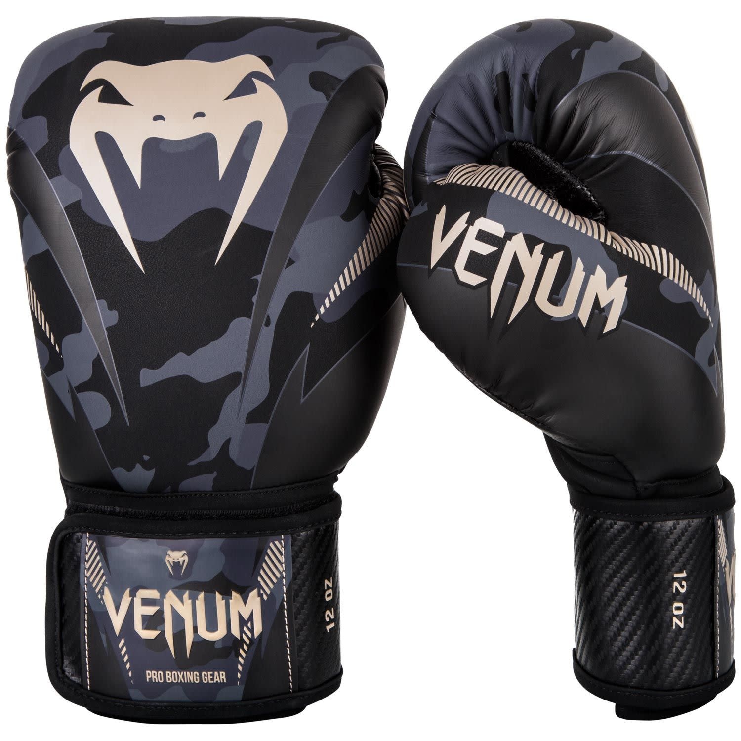 Venum Impact - Bokshandschoenen - DARK CAMO/SAND
