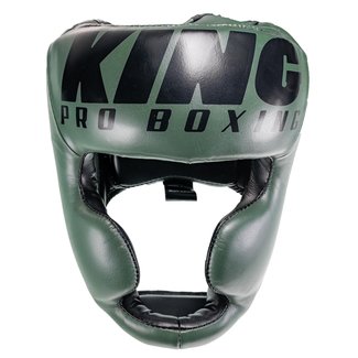 King Pro Boxing Hoofdbescherming - Helm - KPB/hg groen