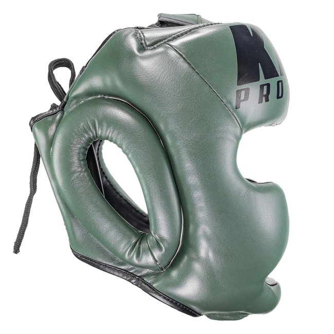 King Pro Boxing King - Hoofdbescherming - Helm - KPB/hg groen