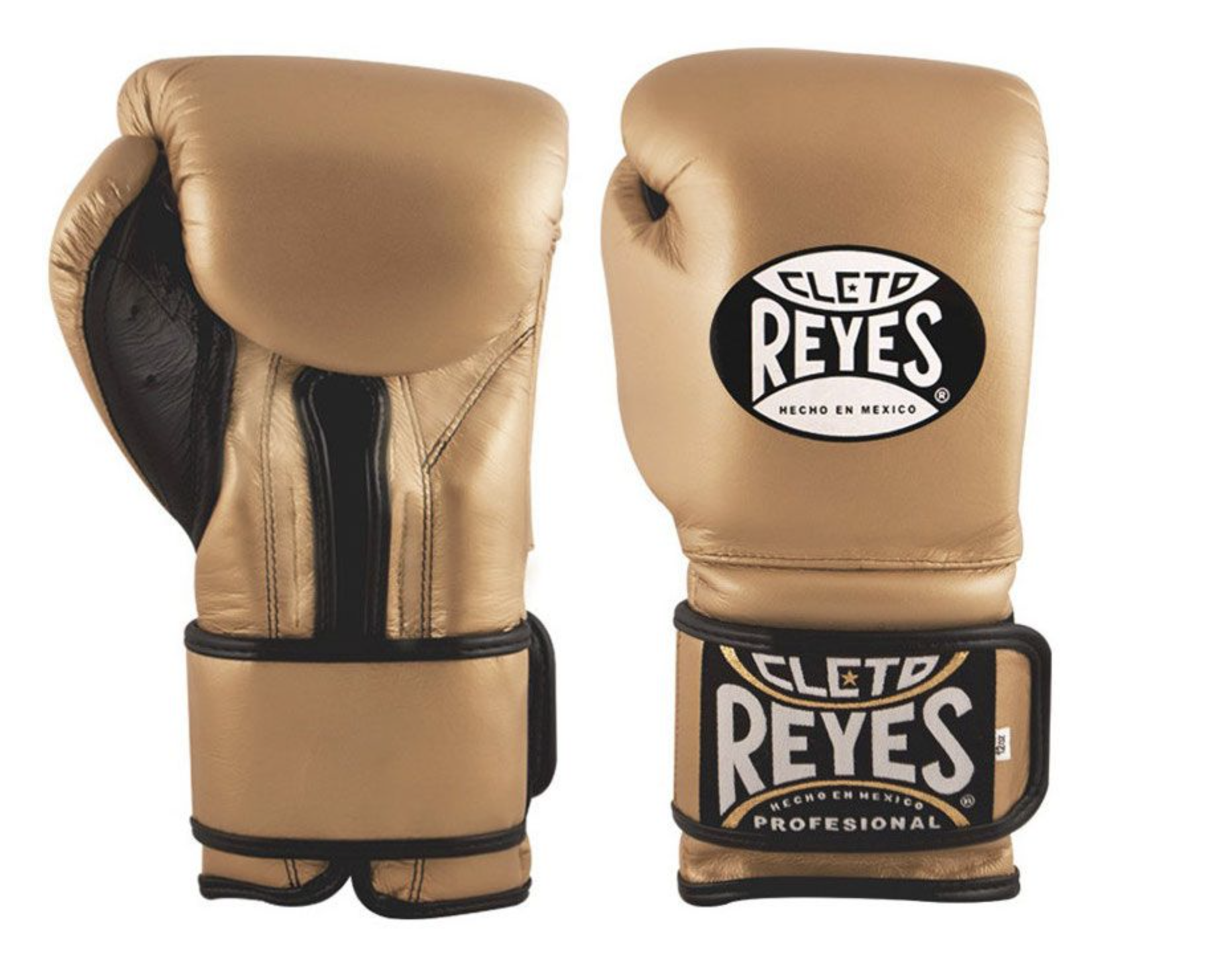 Cleto Reyes - bokshandschoenen - Velcro Sparring gloves - Goud
