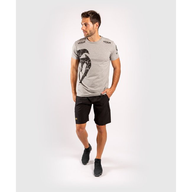 Venum GIANT T-SHIRT - GREY/BLACK