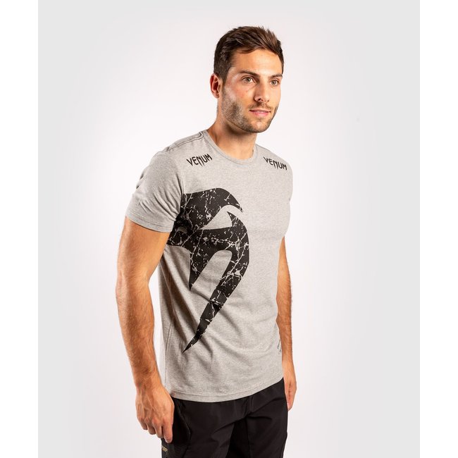 Venum GIANT T-SHIRT - GREY/BLACK