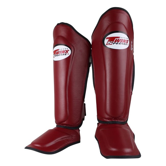 Twins Special SGL 7 Scheenbeschermers – Wine Red – M en L