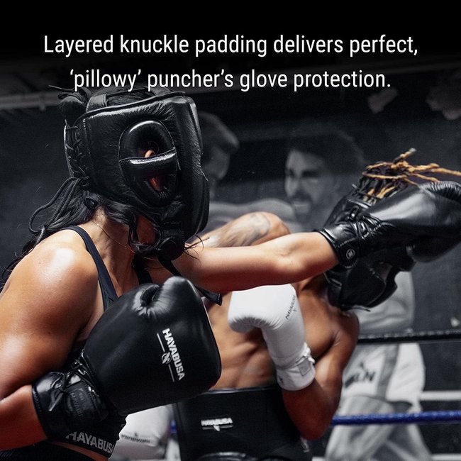 Hayabusa Pro Lace Boxing Gloves - ZWART