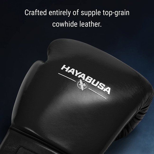 Hayabusa Pro Lace Boxing Gloves - ZWART