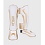 Venum ELITE SCHEENBESCHERMERS - WHITE/GOLD