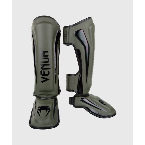 Venum ELITE Schienbeinschoner – KHAKI/SCHWARZ
