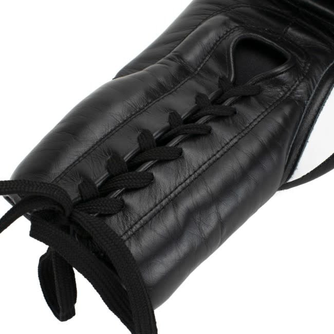 Super Pro Combat Gear Knock Out- Bokshandschoenen Veter - Zwart/Wit