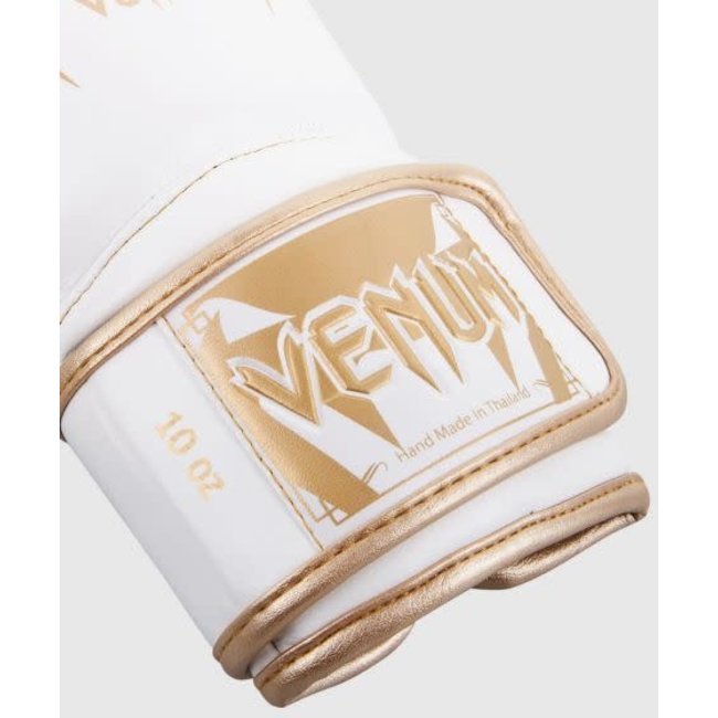Venum VENUM GIANT 3.0 - BOKSHANDSCHOENEN - NAPPA LEATHER - WHITE/GOLD