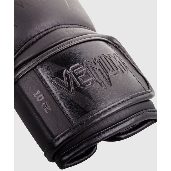 Venum Venum Giant 3.0 Bokshandschoenen – Nappa Leer – Black/Black | Premium Sparring Gloves voor Kickboksen & MMA