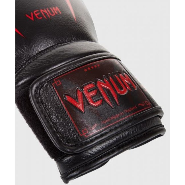 Venum GIANT 3.0 - BOKSHANDSCHOENEN -NAPPA LEATHER - BLACK DEVIL