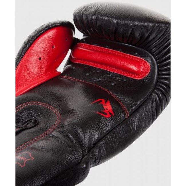 Venum GIANT 3.0 - BOKSHANDSCHOENEN -NAPPA LEATHER - BLACK DEVIL