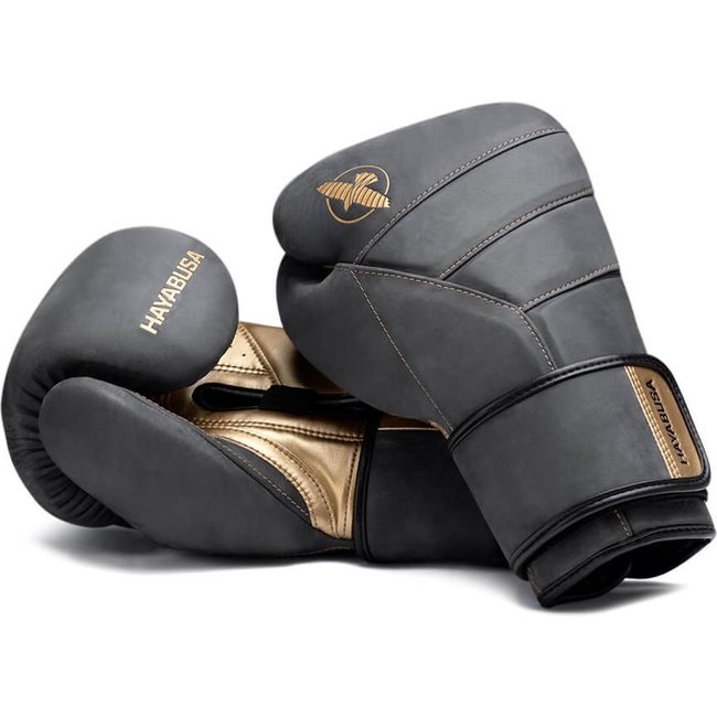 Hayabusa bokshandschoenen - T3 LX - OBSIDIAN / GOUD