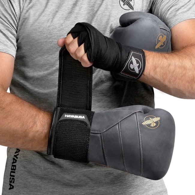 Hayabusa bokshandschoenen - T3 LX - OBSIDIAN / GOUD
