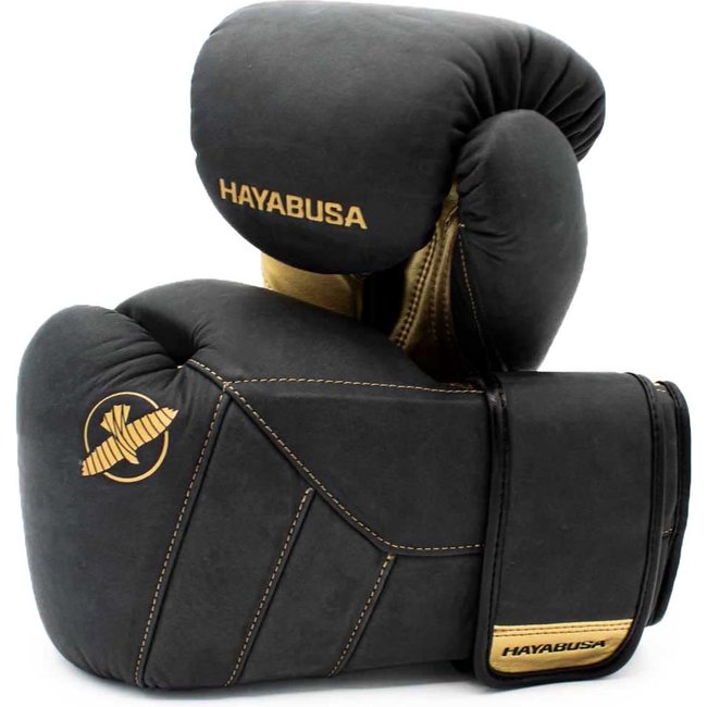 Hayabusa bokshandschoenen - T3 LX - OBSIDIAN / GOUD