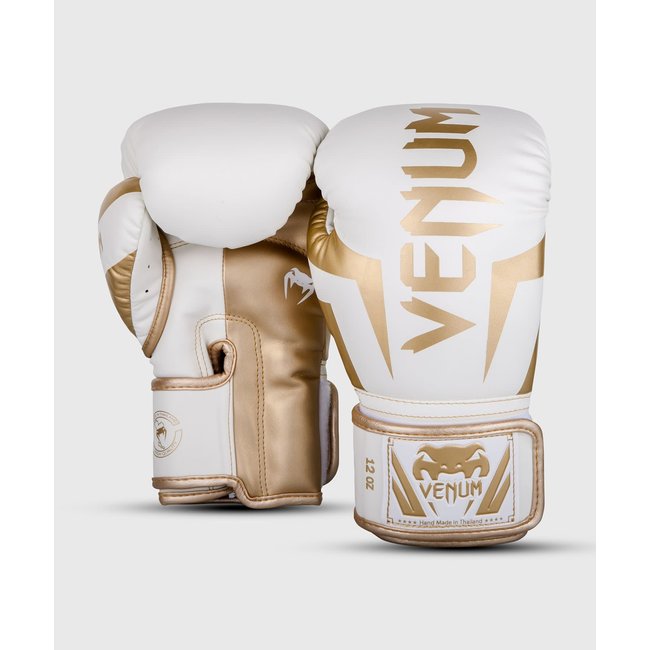 Venum VENUM ELITE BOKSHANDSCHOENEN - WHITE/GOLD