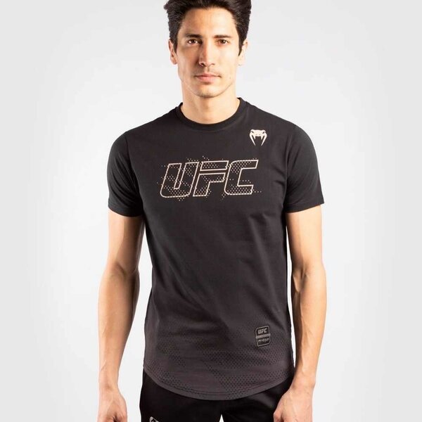 Venum UFC Shirt Authentic Fight Week Schwarz