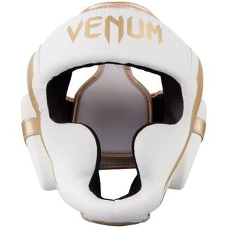 Venum HOOFDBESCHERMING - ELITE - WHITE/GOLD
