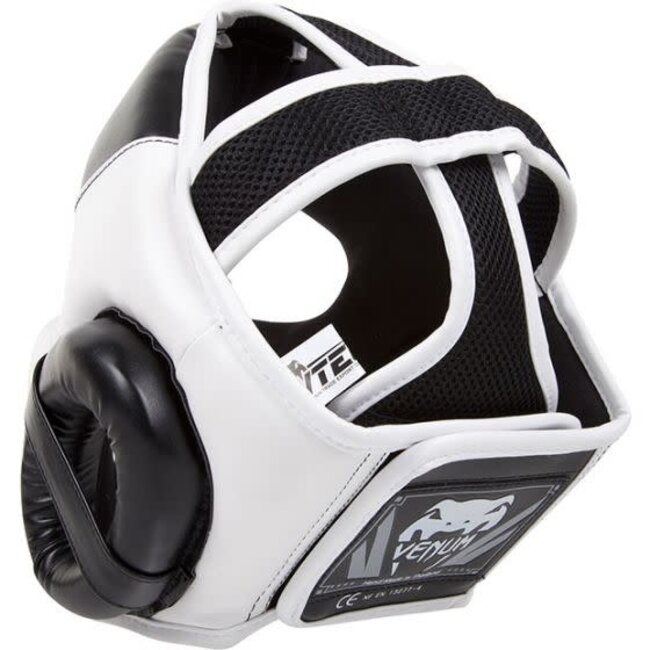 Venum VENUM - HOOFDBESCHERMING - CHALLENGER 2.0 HEADGEAR - BLACK/WHITE