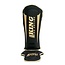 King Pro Boxing REVO-6 Scheenbeschermers – Zwart/Goud – Voor Kickboksen & Sparren