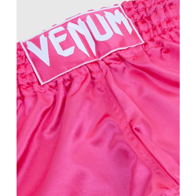 Venum VENUM MUAY THAI SHORTS CLASSIC - PINK/WHITE