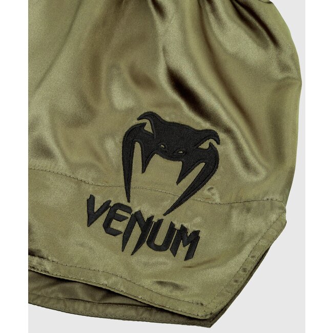 Venum MUAY THAI SHORTS CLASSIC - KHAKI/BLACK