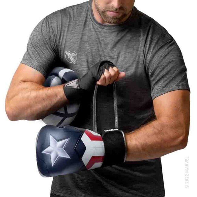 Hayabusa Marvel Super Hero Fighting Gear - Marvel’s Captain America (Sam Wilson) Boxing Gloves