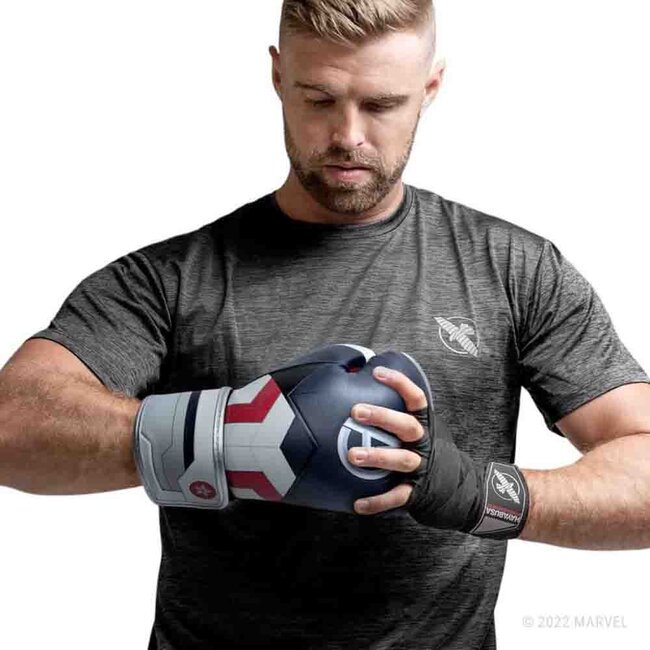 Hayabusa Marvel Super Hero Fighting Gear - Marvel’s Captain America (Sam Wilson) Boxing Gloves