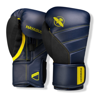 Hayabusa Bokshandschoenen - T3 - Marine Blauw/Geel