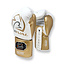Rival Boxing Gear RS100 Professional Sparring Bokshandschoenen – Wit/Goud – 14oz en 16oz