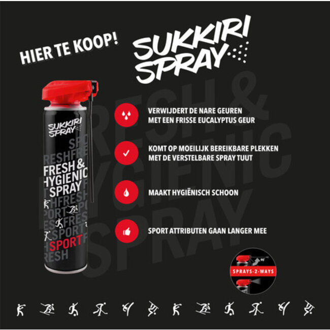 Sukkuri Spray – Geurverwijderaar met Eucalyptus voor Bokshandschoenen & Sportuitrusting