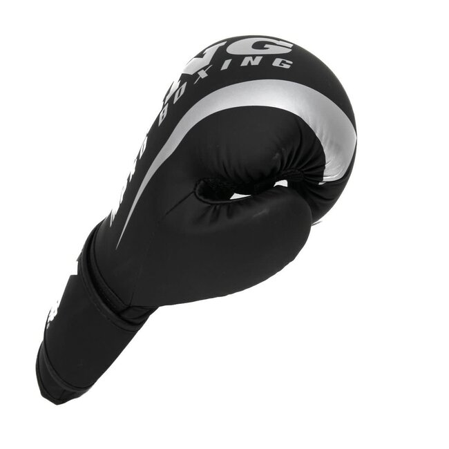 King Pro Boxing Bokshandschoenen - KPB/REVO 7 - ZWART/ZILVER