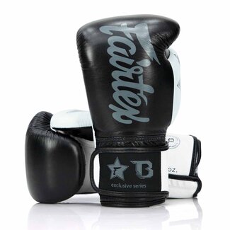 FAIRTEX Fairtex x Booster FXB BG V2 – Leren Bokshandschoenen – Zwart/Wit