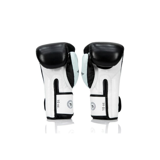 FAIRTEX Fairtex x Booster FXB BG V2 – Leren Bokshandschoenen – Zwart/Wit