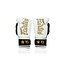 FAIRTEX x Booster FXB BG V2 Leren Bokshandschoenen – Wit/Zwart/Goud