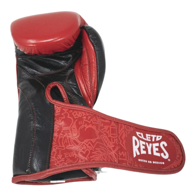 Cleto Reyes Cleto Reyes -  High Precision Hook and Loop Training  Bokshandschoenen- Black/Red
